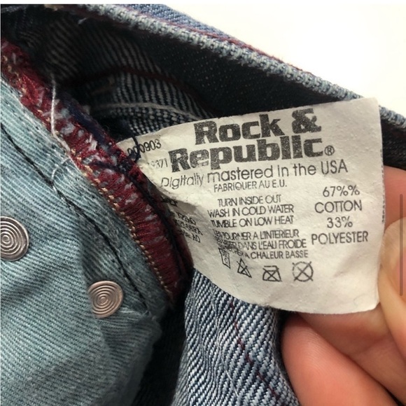 Ruck & Republic Denim blue Jeans boot cut Size:28 - Picture 7 of 12